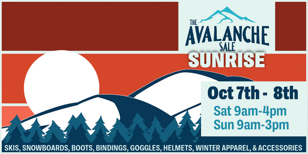 Ski Pro Avalanche Sale at Sunrise 2023